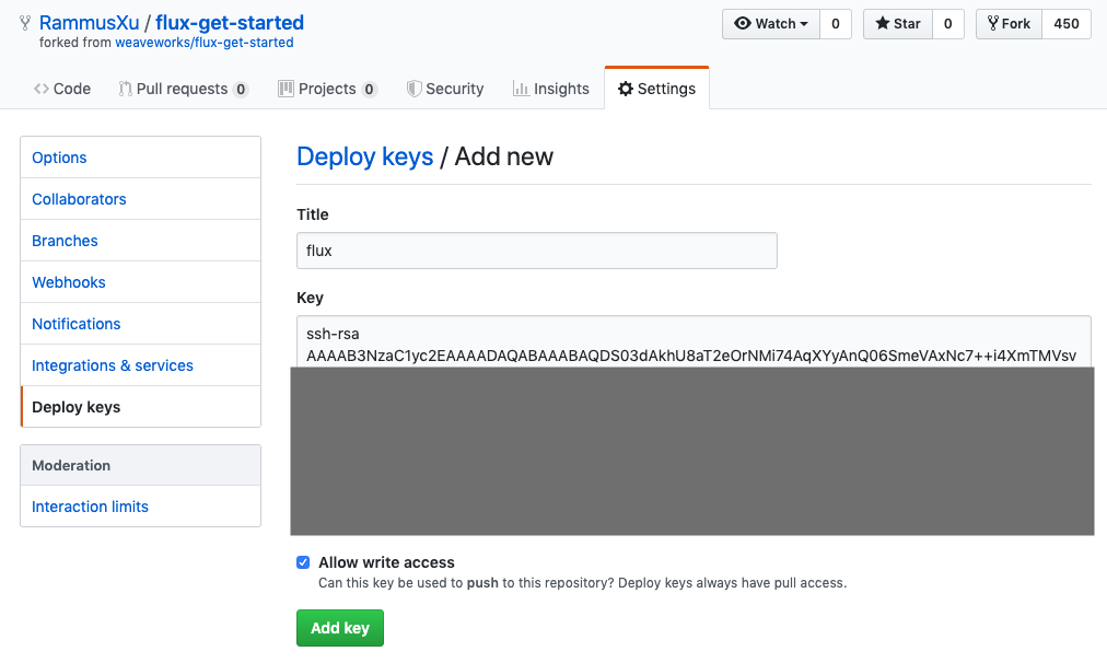 Deploy Key