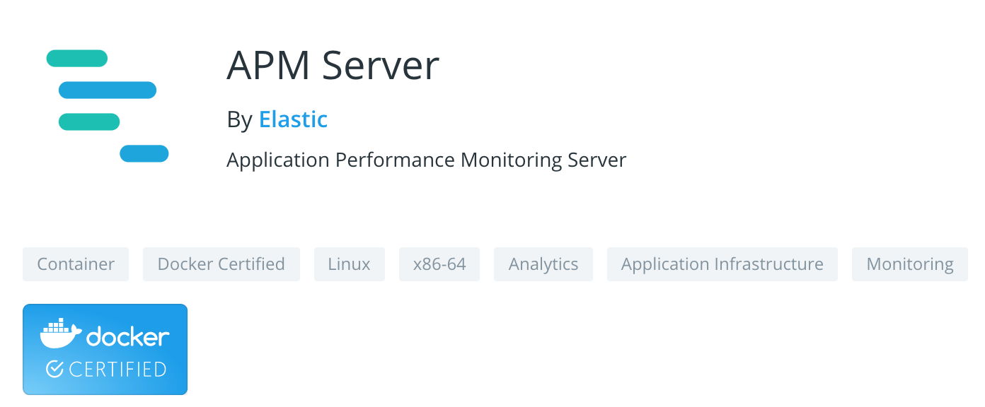 ex. https://hub.docker.com/_/apm-server